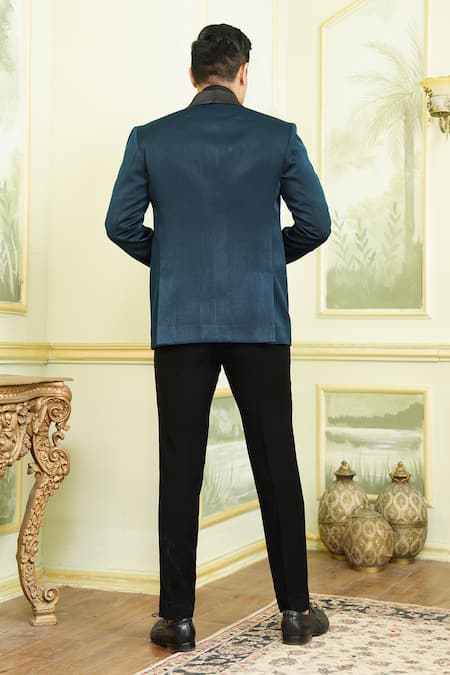 Millionaire Embroidered  Coat Trouser Set 