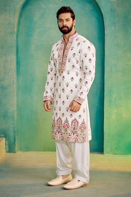 Millionaire Embroidered Kurta Salwar Set 