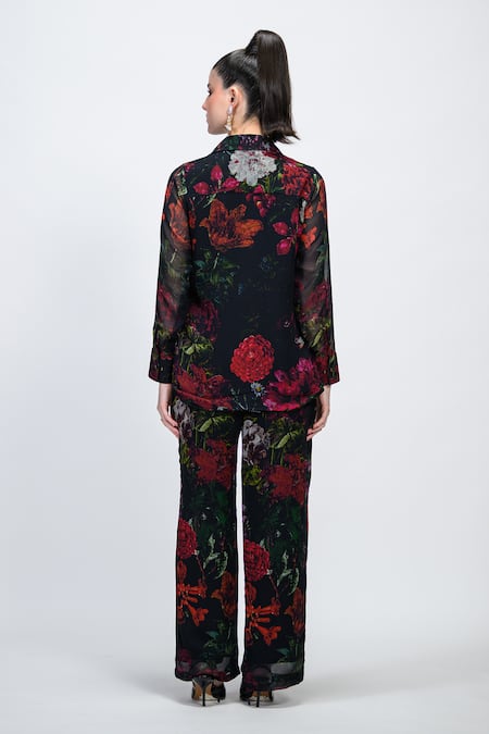 The Dramebaaz CO Rosabelle Embroidered Shirt 