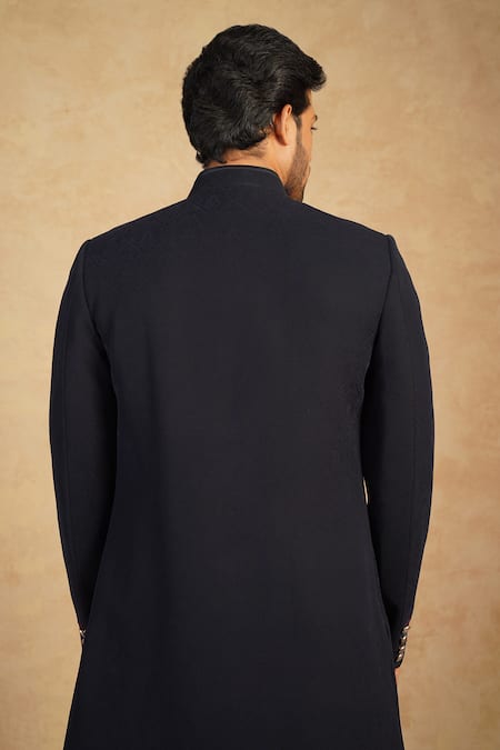 Millionaire Marble Finish Sherwani & Trouser Set 