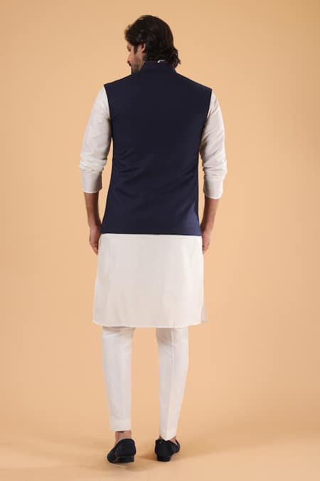 Millionaire Kasab Work Bundi Kurta Set 