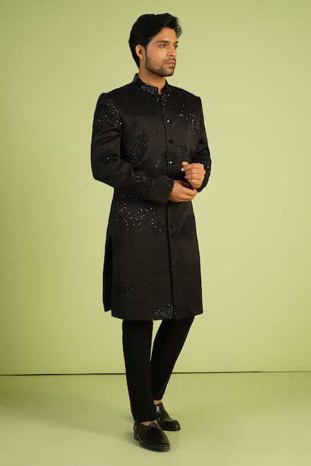 Millionaire Cutdana Work Sherwani Set 