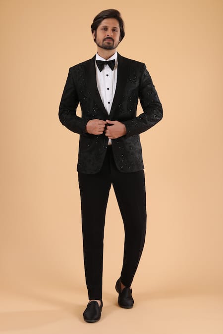 Millionaire Thread Handwork Suit & Trouser Set 