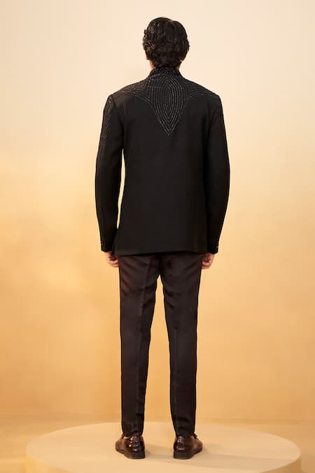 Millionaire Embellished Bandhgala & Trouser Set 