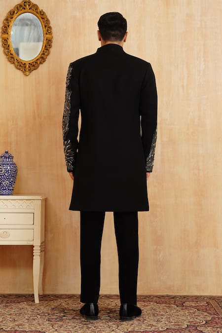 Millionaire Sali Handwork Sherwani Set 