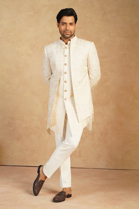 Millionaire Thread Work Sherwani Set 