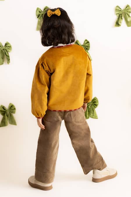 Tiber Taber Yellow Corduroy Jacket 