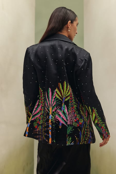 NOIB Riva Night Safari Print Blazer 