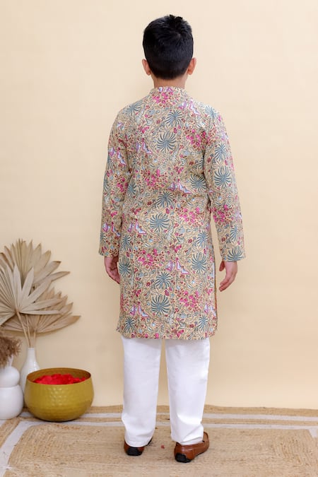 Kalp Meadow Bloom Print Kurta Set 