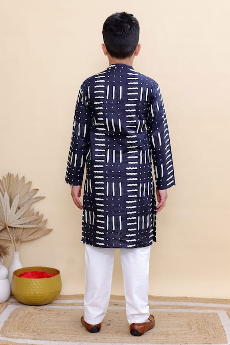 Kalp Midnight Marksman Printed Kurta Set 