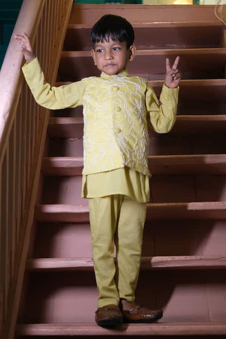 Funny Bones Clothings Lumin Woven Koti Set 