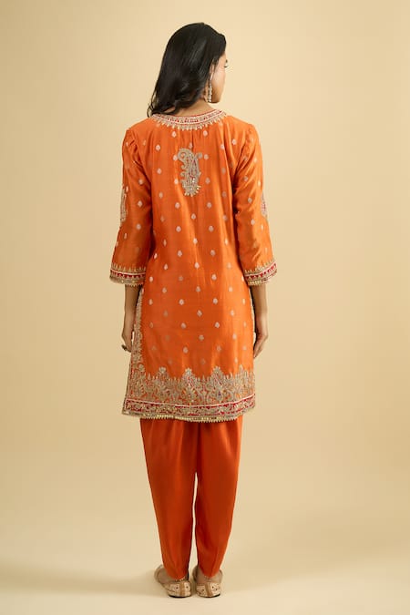 Sheetal Batra Embroidered Kurta & Salwar Set
