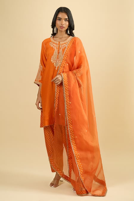 Sheetal Batra Embroidered Kurta Salwar Set