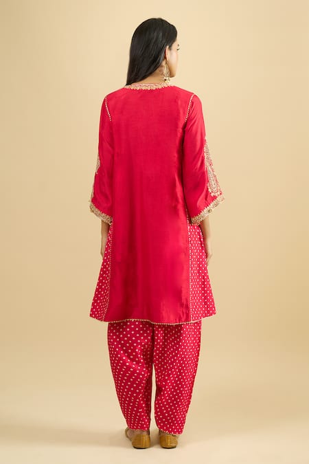 Sheetal Batra Embroidered Kurta & Salwar Set
