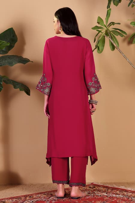 Sonali Methi Hand Embroidered Kurta Set 