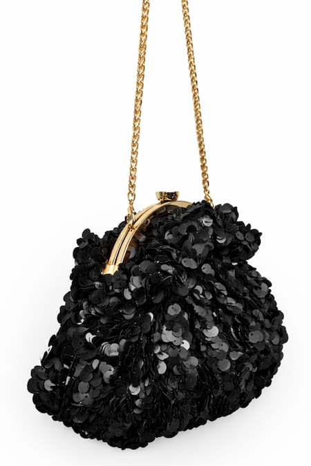 SG Collection By Sonia Gulrajani Black Ice Starlit Pouchette 