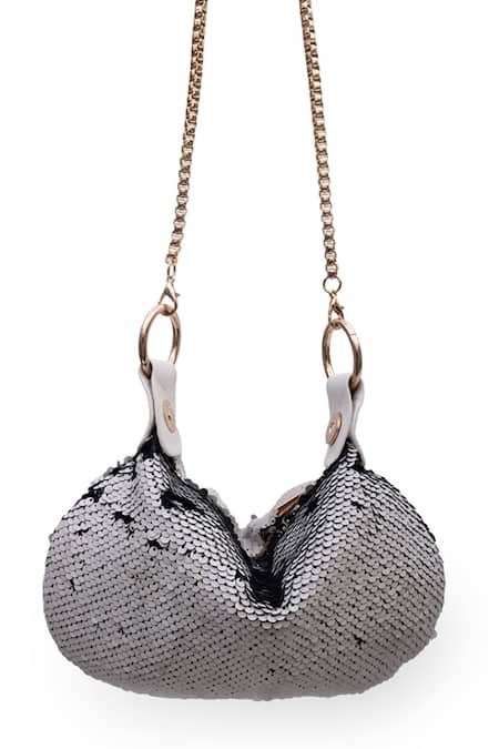 SG Collection By Sonia Gulrajani Midnight Frost Reversible Sling Bag 