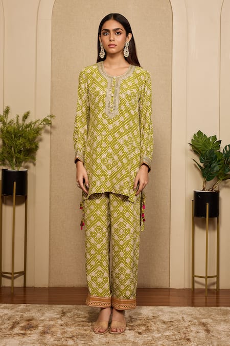 Neha Mehra Printed Kurta & Pant Set 