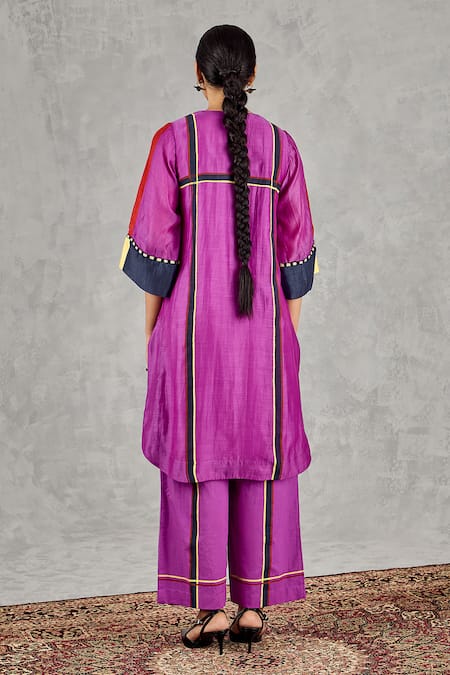 Shivani Bhargava Block Print Kurta & Pant Set 