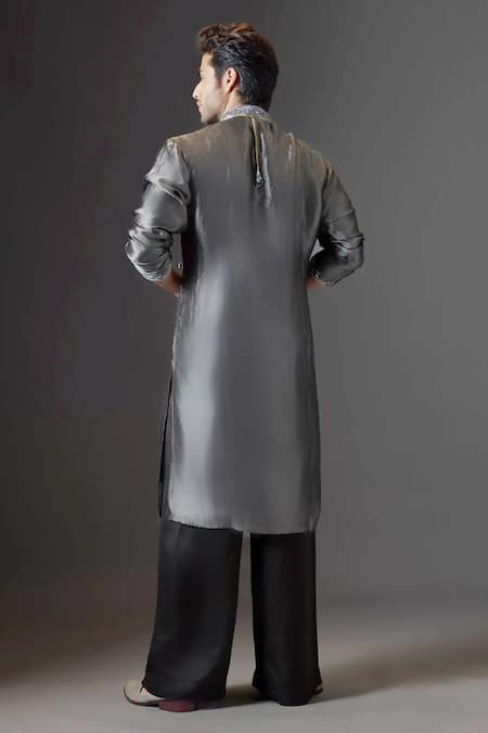 Mukti And Kavith Casa Embroidered Kurta & Palazzo Set 