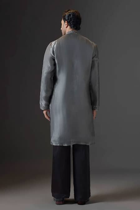 Mukti And Kavith Casa Embroidered Kurta & Palazzo Set 