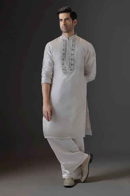 Mukti And Kavith Casa Maharaja Embroidered Kurta & Palazzo Set 