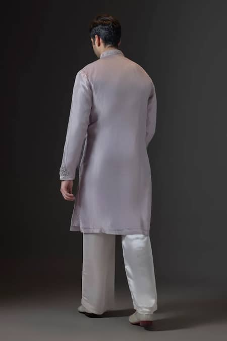 Mukti And Kavith Casa Embroidered Kurta & Palazzo Set 