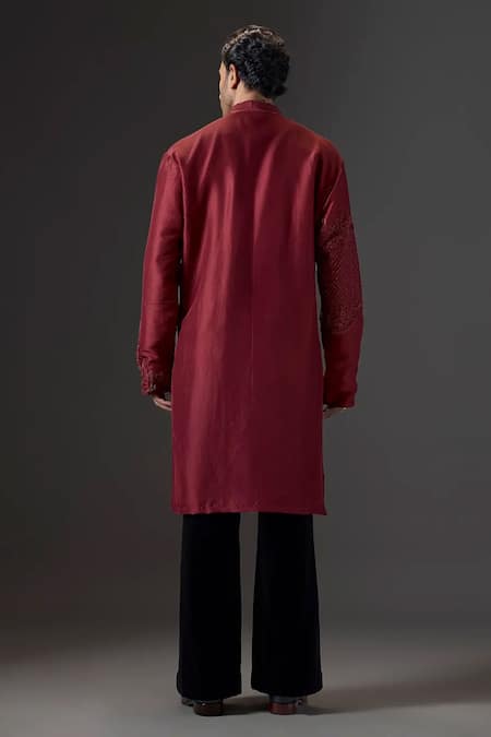 Mukti And Kavith Casa Emerald Enigma Embroidered Kurta & Palazzo Set 