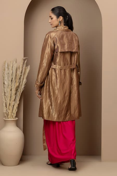 Monika Mathuria Datta Aari Embroidered Corset & Dhoti Skirt Set 