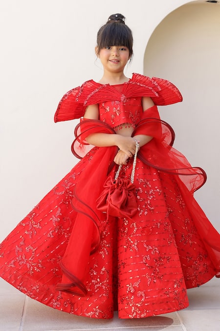 Janyas Closet Sequin Work Lehenga Set 