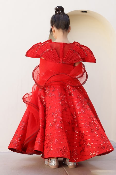 Janyas Closet Sequin Work Lehenga Set 