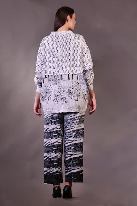 Rahul Singh Block Print Shirt & Pant Set 