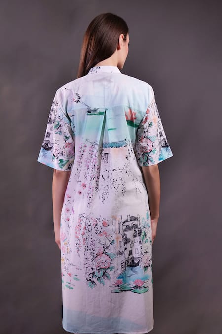 Rahul Singh Printed Kurta & Trouser Set 