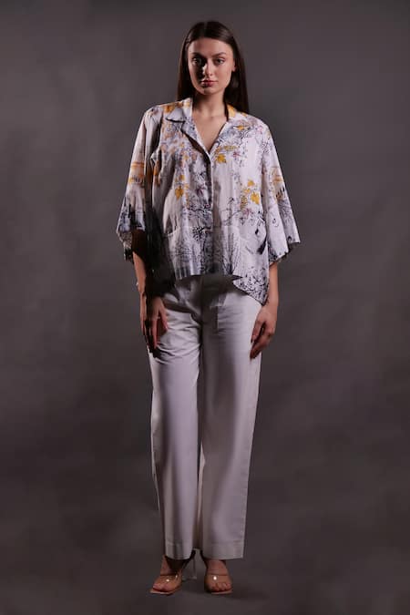 Rahul Singh Printed Shirt & Trouser Set 