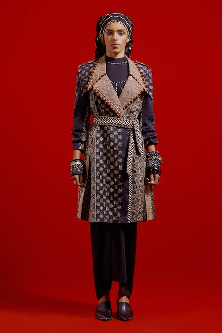 Aseem Kapoor Hina Trench Coat 