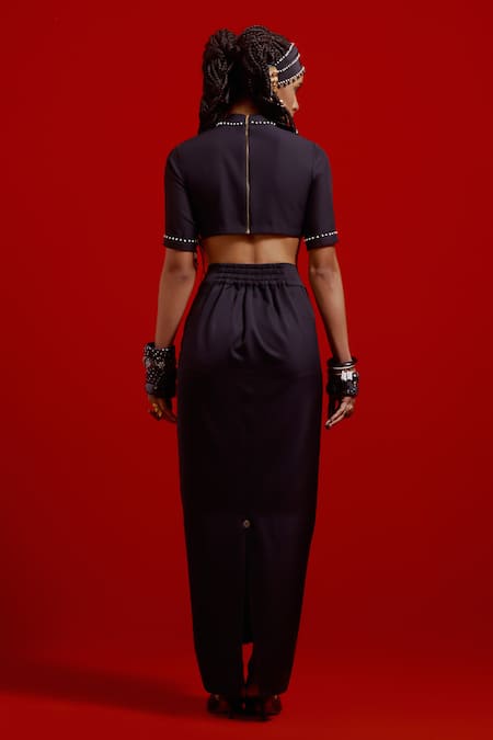 Aseem Kapoor Areej Embroidered Blouse & Skirt Set 