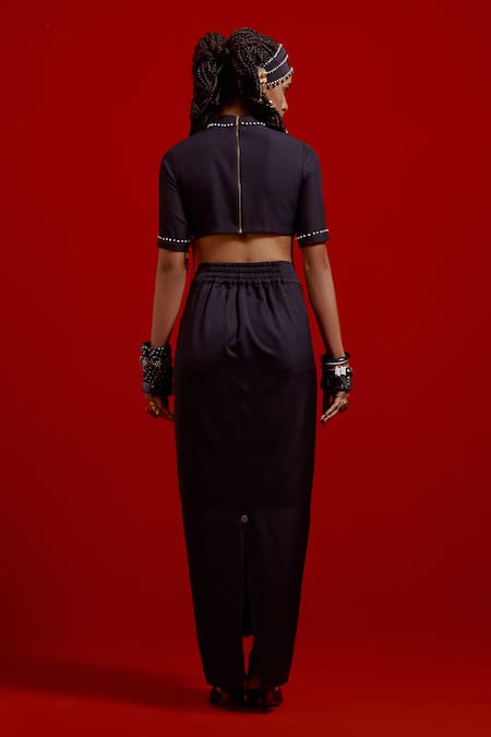 Aseem Kapoor Hina Draped Skirt Set 