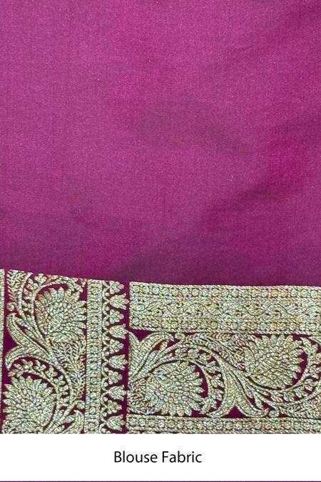 Buy_Naaritva India_Purple Silk Zari, Embroidery Flower Woven Saree With Running Blouse _Online_at_Aza_Fashions