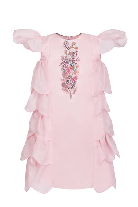 Pooja Wang Blushing Blossom Dress 
