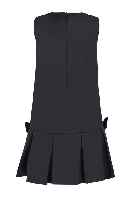 Pooja Wang Cerulean Charm Crystal Embroidered Dress 