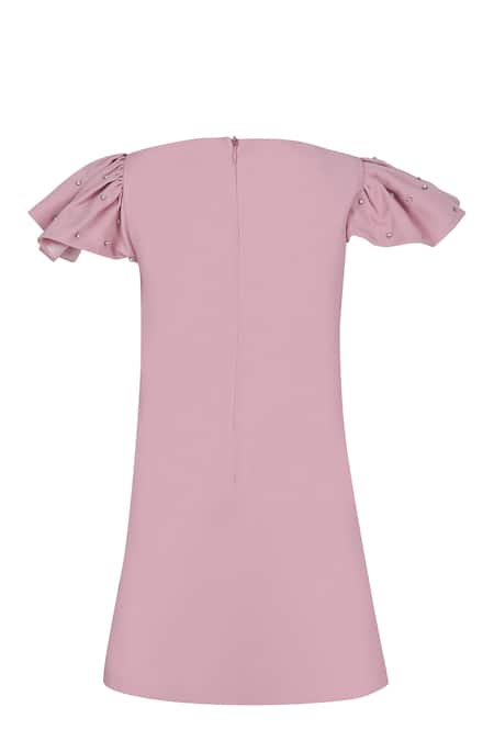 Pooja Wang Teddy Crystal Embellished Dress 