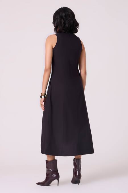 The Summer House Kira Asymmetrical Hem Midi Dress