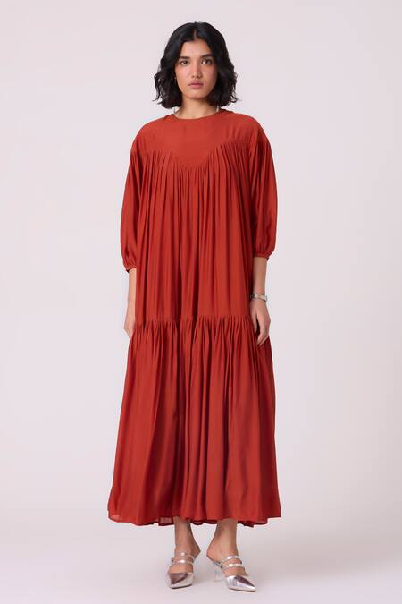 The Summer House Zorka Gathered Tiered Dress