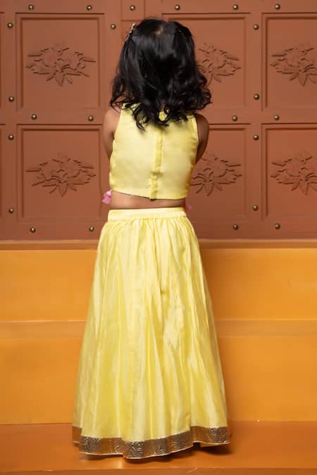 Kirti Agarwal - Pret N Couture Embroidered Top & Palazzo Set 