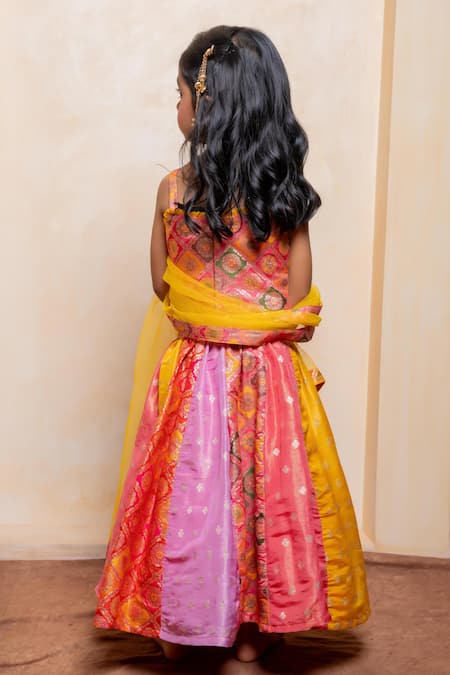 Kirti Agarwal - Pret N Couture Brocade Pattern Lehenga Set 