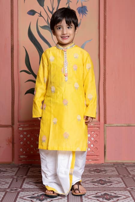 Kirti Agarwal - Pret N Couture Embroidered Kurta & Dhoti Pant Set 