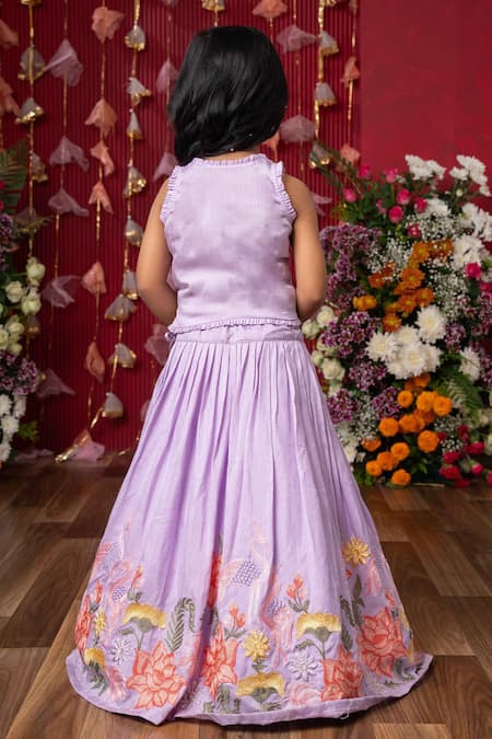 Kirti Agarwal - Pret N Couture Floral Work Lehenga With Blouse 