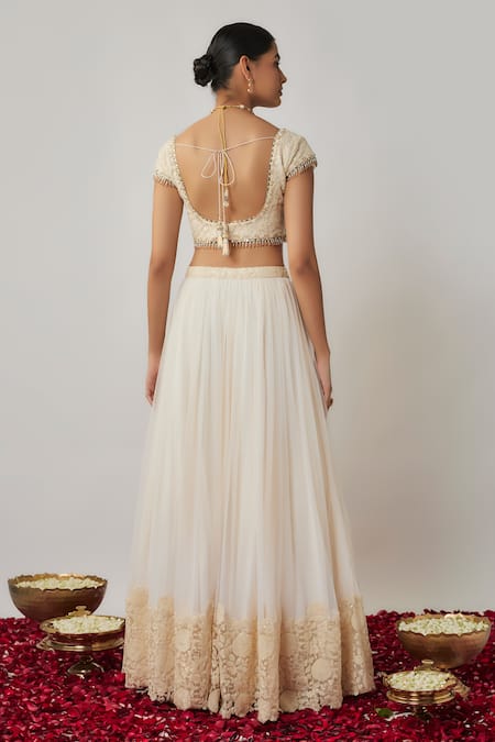 Renee label Aadhya Thread Embroidered Lehenga Set 