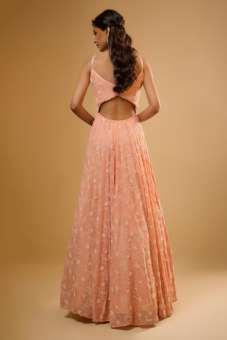 Renee label Twisha Embroidered Anarkali With Dupatta 