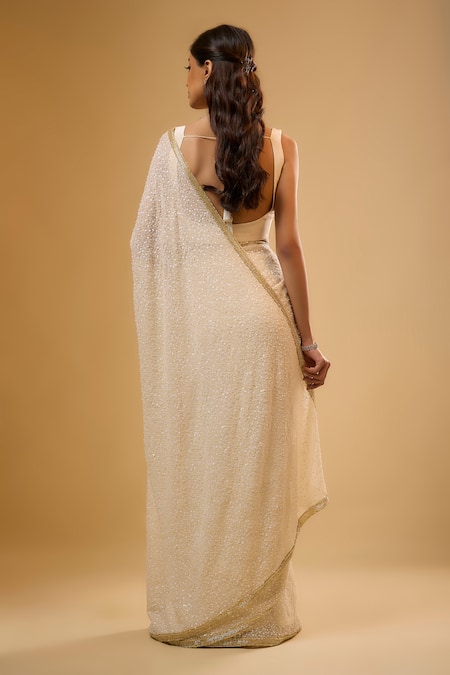 Renee label Lila Embroidered Saree With Blouse 